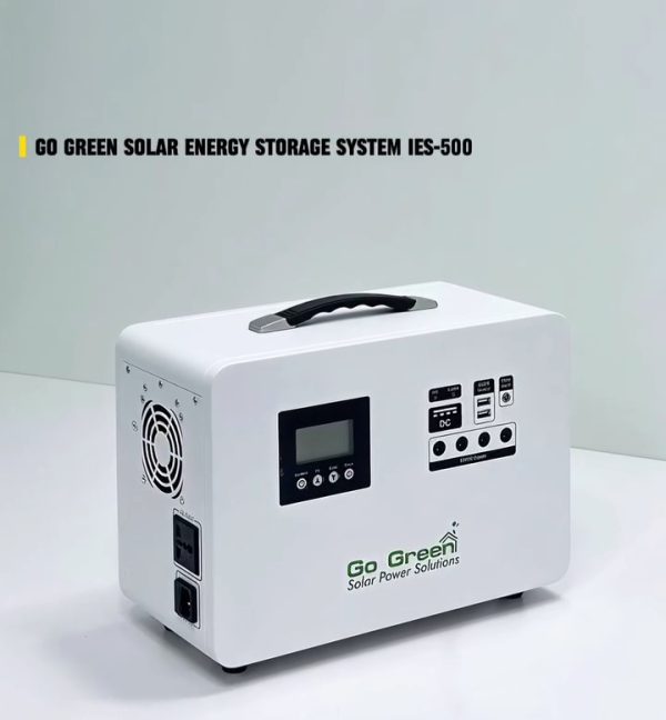 پاور استیشن قابل حمل 500وات گوگرین GO GREEN iES-500 (ALL IN ONE)