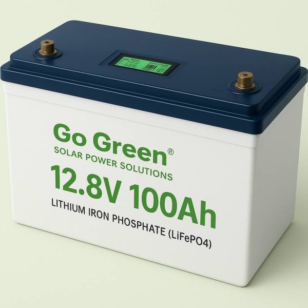 باتری لیتیوم 100 آمپر 12/8 ولت Go Green