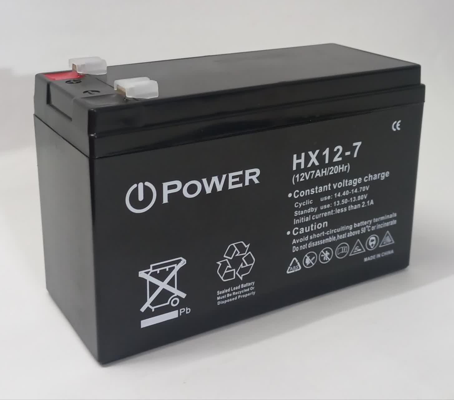 باتری 12ولت7آمپر پاور power ماشین شارژی و موتور شارژی و یوپی اس