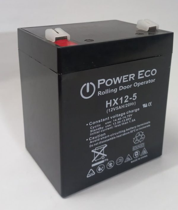 باتری 12ولت5آمپر پاور اکو Power Ecoماشین شارژی_موتور شارژی_ یوپی اس_دزدگیر